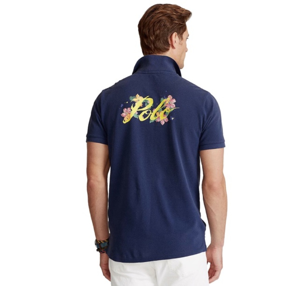 NWT Polo Ralph Lauren
Custom Slim Fit Floral Mesh Polo Shirt - Picture 3 of 8